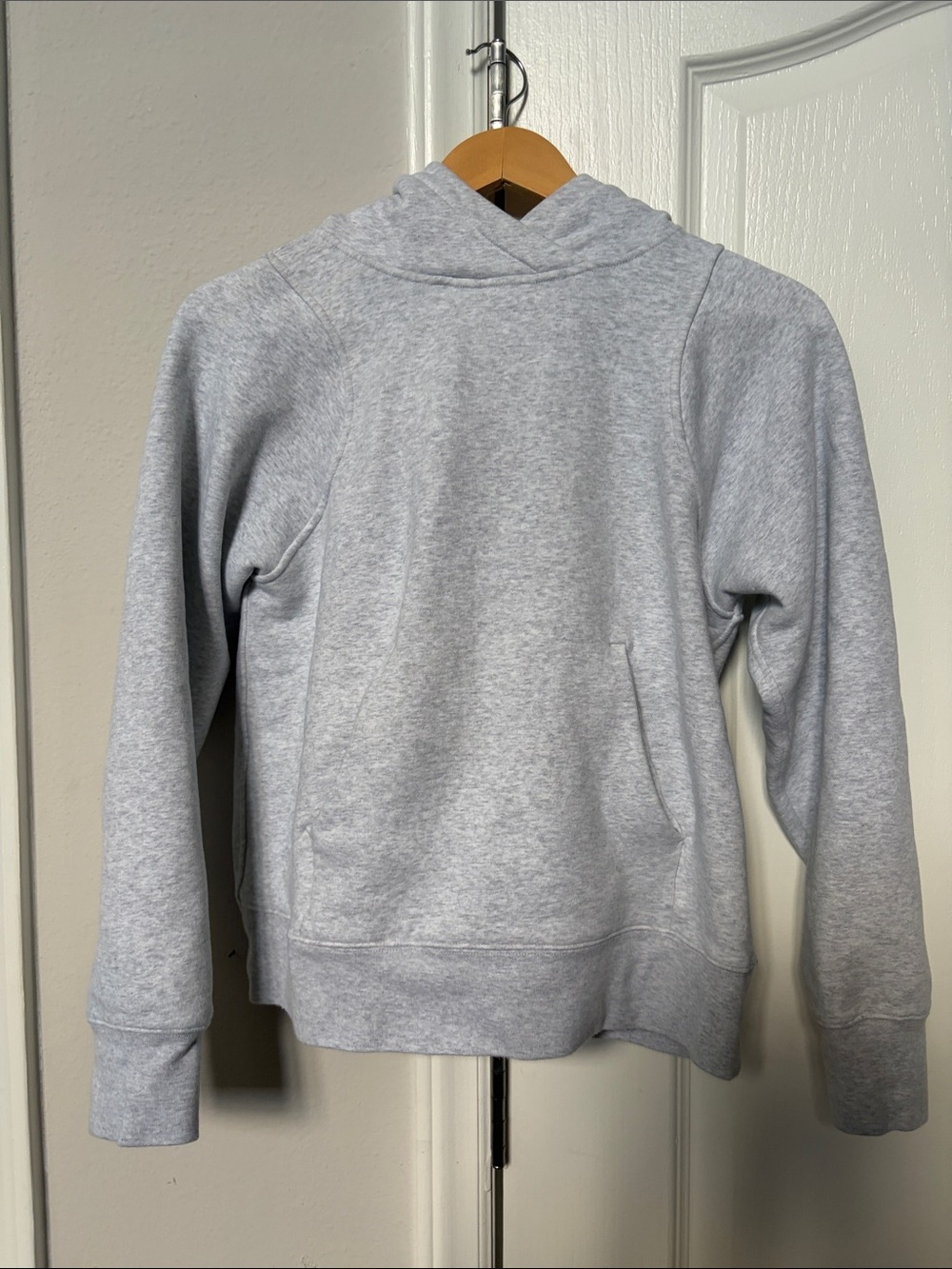lululemon athletica Light Gray Crewneck Hoodie